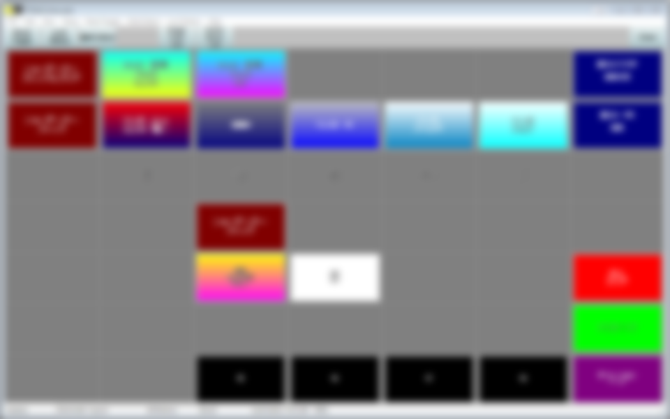 Windows の旧 LightJockey のタッチパネル