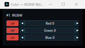 Color パネル