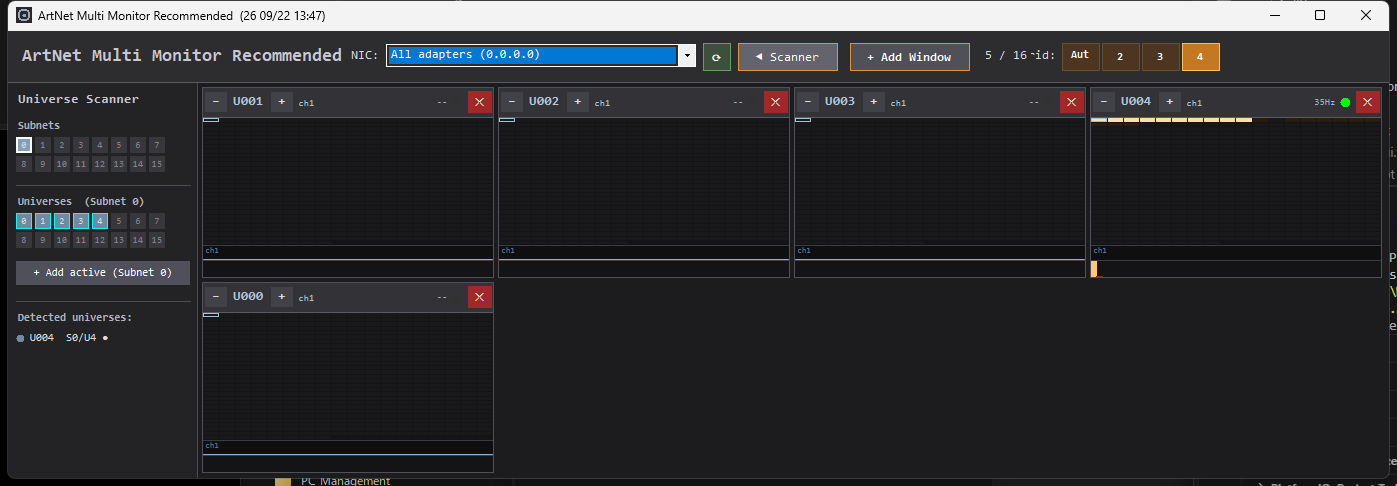 ArtNetMultiMonitorRecommended 画面
